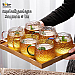 KY Borosilicate Glass Cups 1set*6 (KY Borosilicate កែវកញ្ចក់ 1set*6)